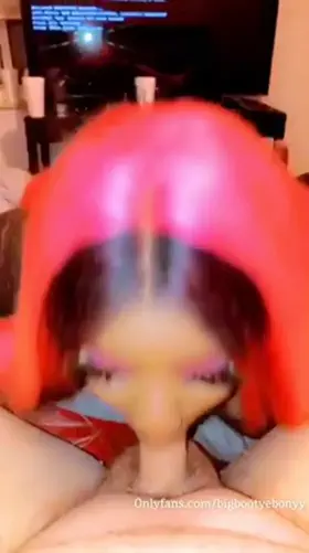 Get you a black girl we love sucking cock 👅🥵