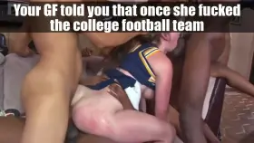 The day she lost her innocence and dignity for good--- not to mention irreparable stretching to her holes