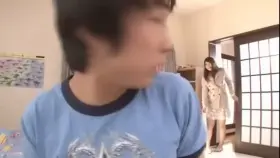 Big Titty Tutor Helps Him With His Boner