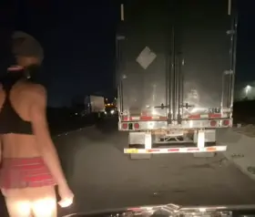 I think I’m getting the hang of being a desperate lot lizard