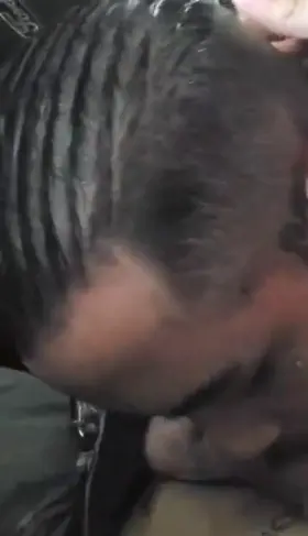 Playing with my coworker behind my girls back😈😏