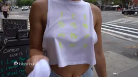 Quick change of shirt