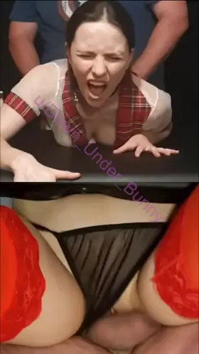 Fucked hard and begging to be hurt... He obliges.