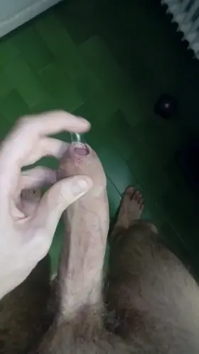 The perfect foreskin and precum combo