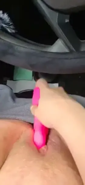 In my car at the park🌞💦 [OC]