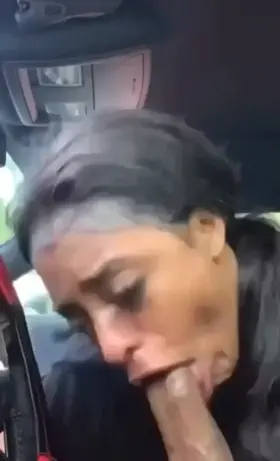 Girl gets a surprise cumshot