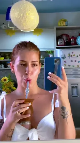 While I take care of my teeth, can you take care of my tits? ;)