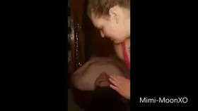 Smashing this poor guy <3 Would you want me to sit on you like this?