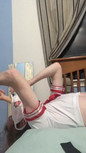 Sometimes I fantasize about someone’s balls slapping against my face as they fuck my throat (/ω＼)