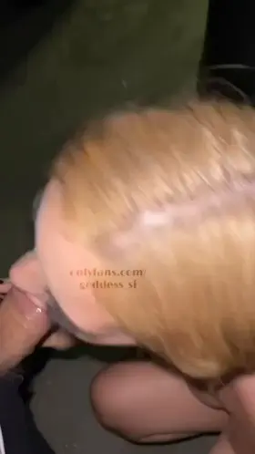 would u let me suck u off in public?