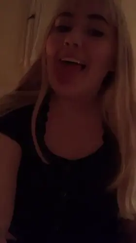 Not the best lighting, but I wanted to post this strip tease/titty drop anyways. 🙊💕 [OC]