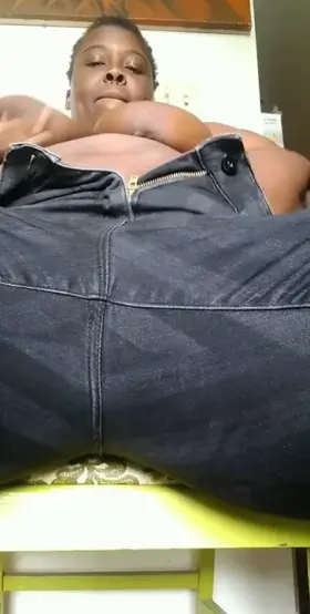 Couldn't even wait to get my pants off..I've been so desperate to cum lately..