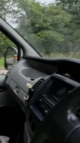 Love showing my titties off on the road 🤪