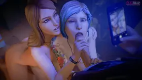 Rachel and Chloe working together (Fugtrup, Frame Audio)