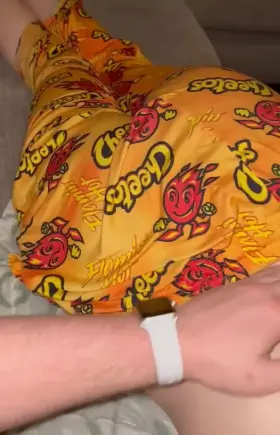 Daddy wanted to train my flaming hot asshole