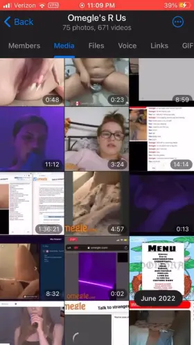 Omegle W’s teles. Hit me up for links