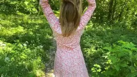 Walking in the forest