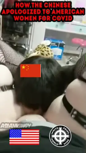 Even the fattest white American women had an apologetic chinky tongue licking them clean...