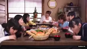 Cock at the dinner table