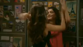 Pooja Banerjee and Anuja Joshi hot lesbian action!