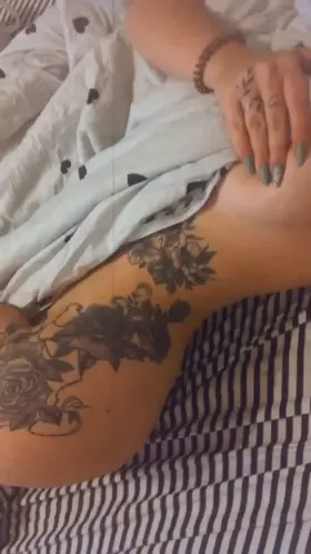 get into my bed have some hot feeling with my skinny body