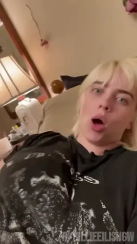 Billie and her massive milkers in motion