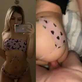 Tight Fresh Teen Gets Blindfolded & Fucked On Video😈