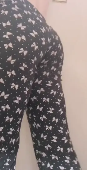 First time trying on girl pj's, I got emotional at how it just felt so right. 💞