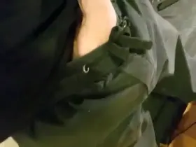 I'll whip it out and you find out how much it grows, deal?