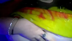 i got dared to take my shirt off in the community pool [f]