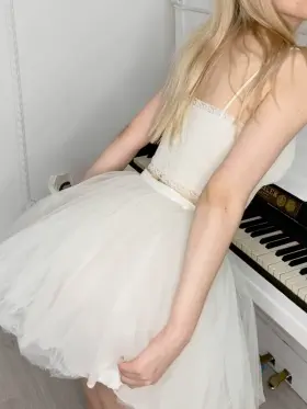 White, fluffy and - I hope - adorable