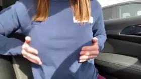 What would you do if you walked up to my car and I was doing this inside?