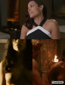 Rosario Dawson's tits are breathtaking!
