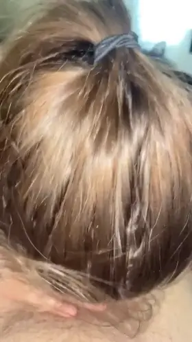 I love slobbering on his cock (mf)