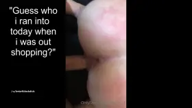 Your buddy texted you when he was out shopping, he ran into someone