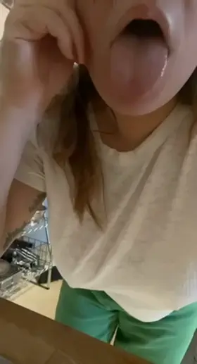 i’m just a stupid slut who wants to spit on your cock