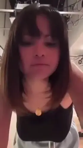 Selena Gomez braless on Tik-Tok Live (GFY)