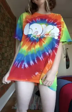 tie dye titty drop [oc]