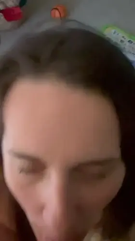 Babysitter taking payment the fun way 😈