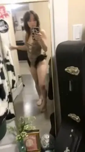 Just finished this lil number from scratch 🥲🥰 ...What do ya think?? 🥺💖 [OC] 🍒 (4’11”, 105lbs burlesque baby) 💋