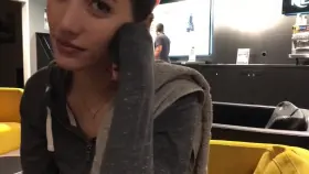 BJ in the gym bathroom [gif]