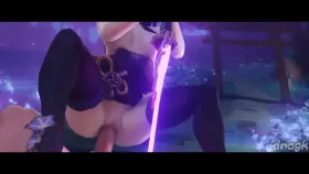 raiden xinyan and jean ( Dragk ) [genshin impact]