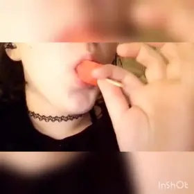 my girlfriend teases her skills