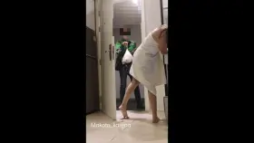 Towel drop delivery dare 😊 [f]