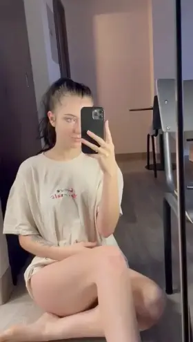 Hi to the guys who see me stripping half naked would you like to see it in real life?