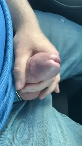 Looking to cum for a lady when I get home!