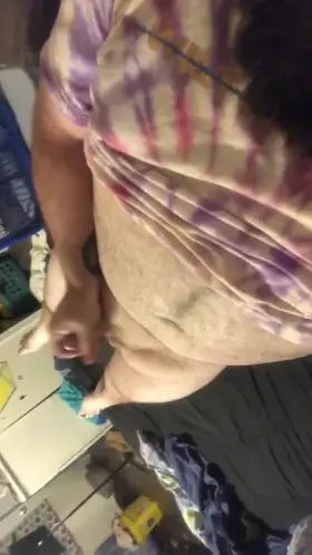 I love making a mess before work in the morning 😈