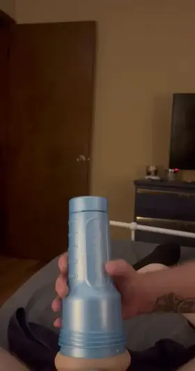 Having him use the toy on me made me shoot so much that I messed up the camera