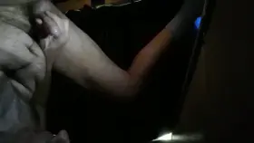 Ejaculating into my own mouth (m)