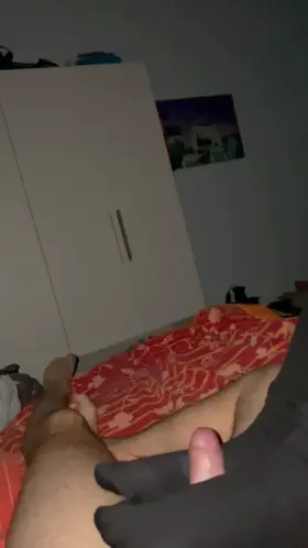 Warm cum on her nylons [OC][F26]